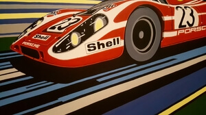 1970 Porsche 917K Salzburg Painting by Clive Botha