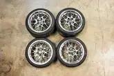No Reserve 8" X 18" & 11" X 18" BBS RS Wheels with Sumitomo Tires