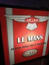 No Reserve Illuminated Jaguar Le Mans Sign