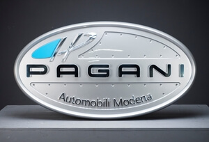 Pagani Automobili Modena Sign (3' x 2')
