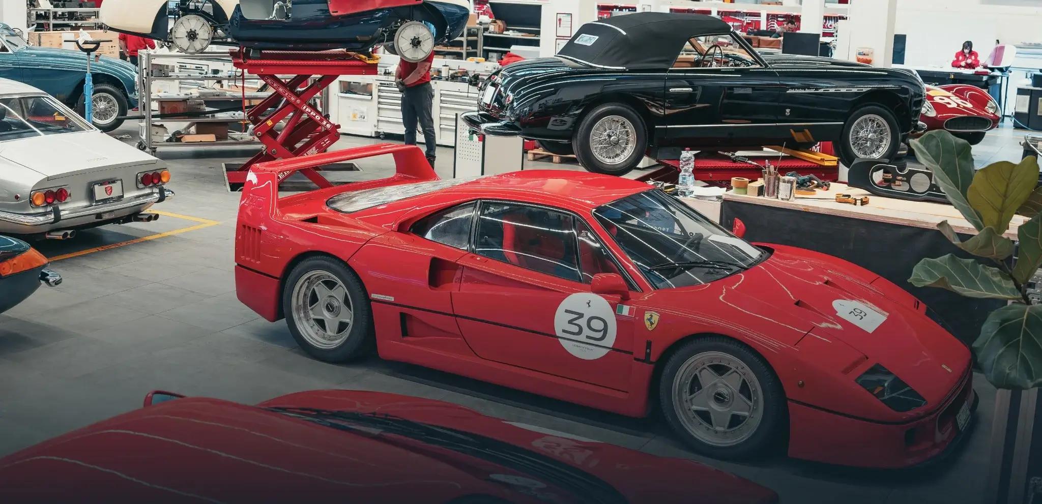 Behind the Scenes at Ferrari's Classiche Department