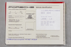 1991 Porsche 964 Carrera 2 Coupe