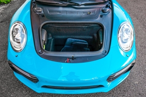 2017 Porsche 991 Turbo Coupe Miami Blue