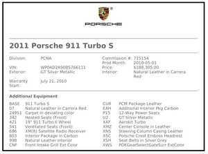  2011 Porsche 997.2 Turbo S Coupe Aerokit