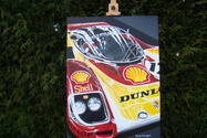  "Endurance legend Porsche 962C" Painting by Malcolm Fletcher