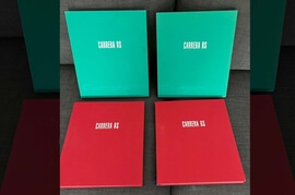 Two Carrera RS Books (German & English versions) by Gruber & Konradsheim