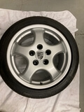  7.5" x 17" / 9" x 17" Cup1 Style Wheels by Mille Miglia with Michelin Pilot Sport Tires