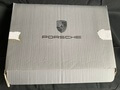 New In Box Authentic Enamel Porsche Crest (12" X 15 1/2")