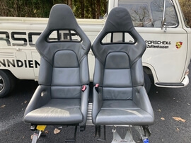  OEM Porsche Carbon Fiber Bucket Seats