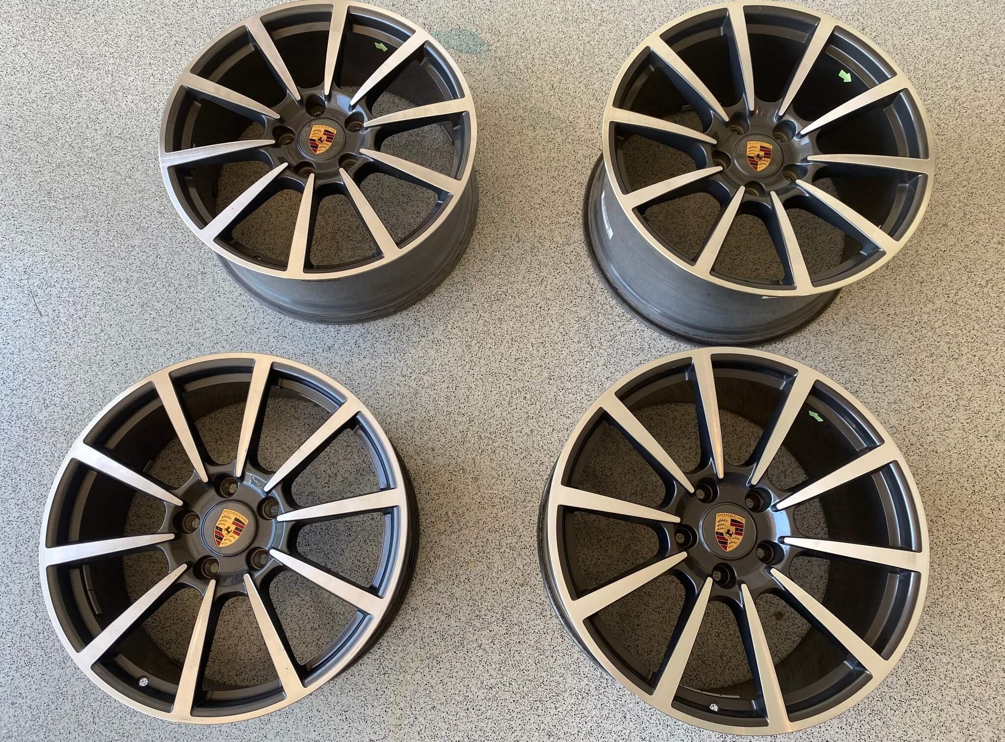 DT: 8.5"/11" x 20" Porsche Classic II Wheels