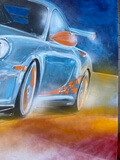 "GT3 RS 3.8 Liter" Painting by Michael Ledwitz