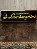Illuminated Lamborghini Sign (53" x 19 1/2" x 5")