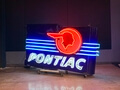  Vintage Pontiac Neon Illuminated Sign (72" x 45")