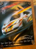 Collection of Authentic Vintage Porsche Racing Posters (87 in total): 1970s - early 2000s