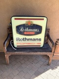  Porsche Rothmans Racing Double-sided Illuminated Sign (32" x 32" x 3.5")