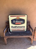  Porsche Rothmans Racing Double-sided Illuminated Sign (32" x 32" x 3.5")