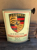 Porsche 50 Jahre (year) Anniversary Double-sided Illuminated Sign (32" x 25" x 7")