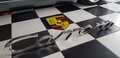  Authentic Porsche Dealership Carrera Script (50" x 7")