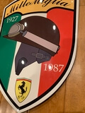 Ferrari Mille Miglia 60th Anniversary Commemorative Shield