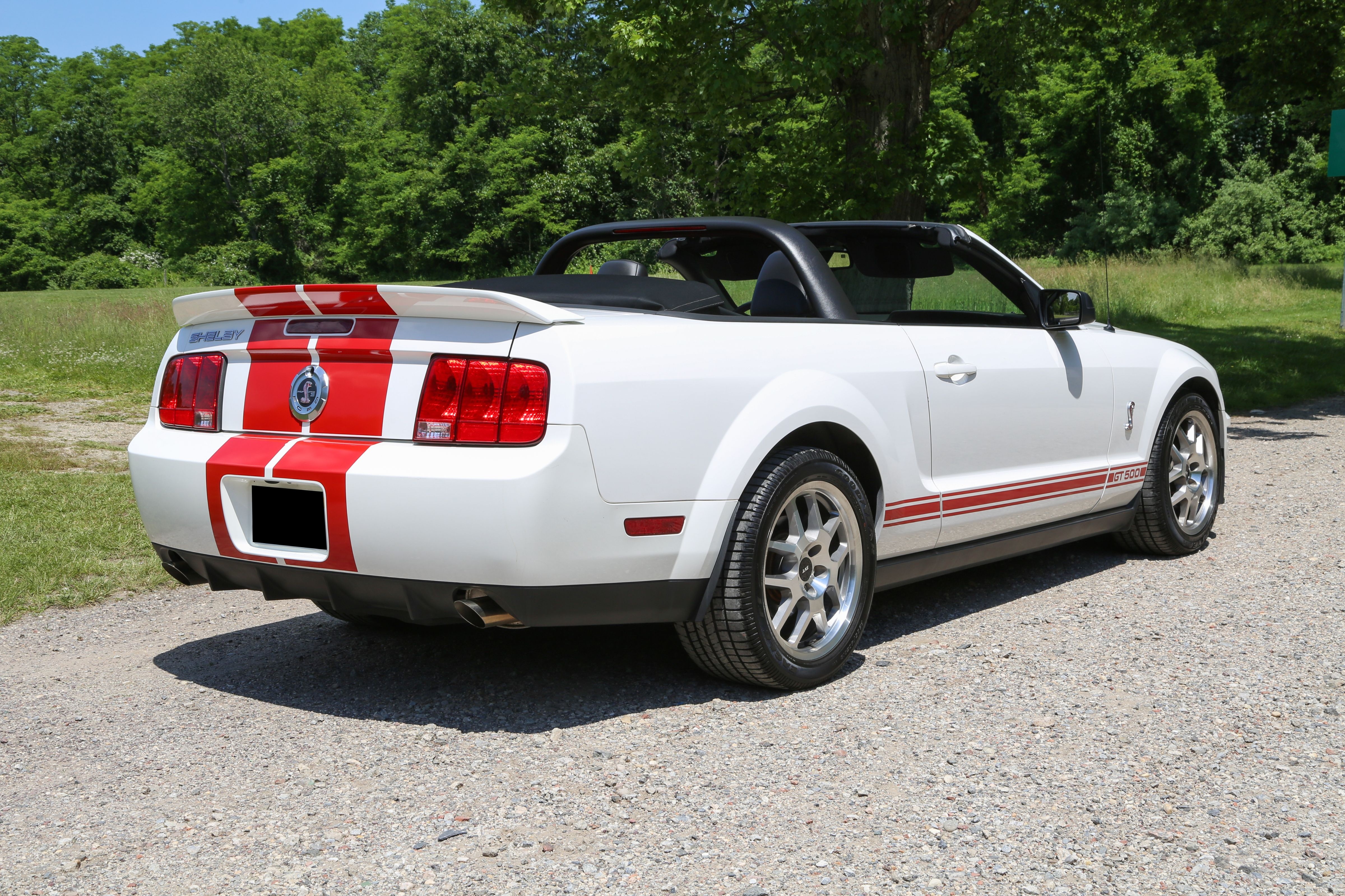 4k-Mile 2008 Ford Mustang Shelby GT500 Convertible 6-Speed