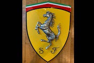 Ferrari Shield Sign (25 1/2" x 18 1/2")