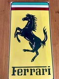 No Reserve Original Ferrari Sign (32" x 17")
