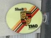 Double-sided Illuminated Porsche Shell TMO Dealership Sign