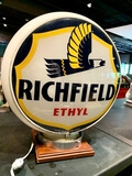DT: Original 1930s Richfield Ethyl Globe