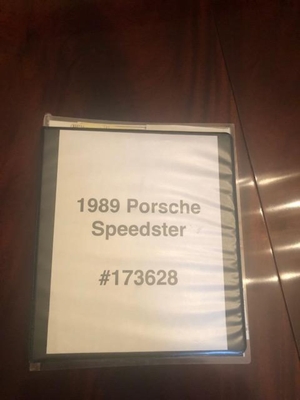  1989 Porsche 911 Speedster