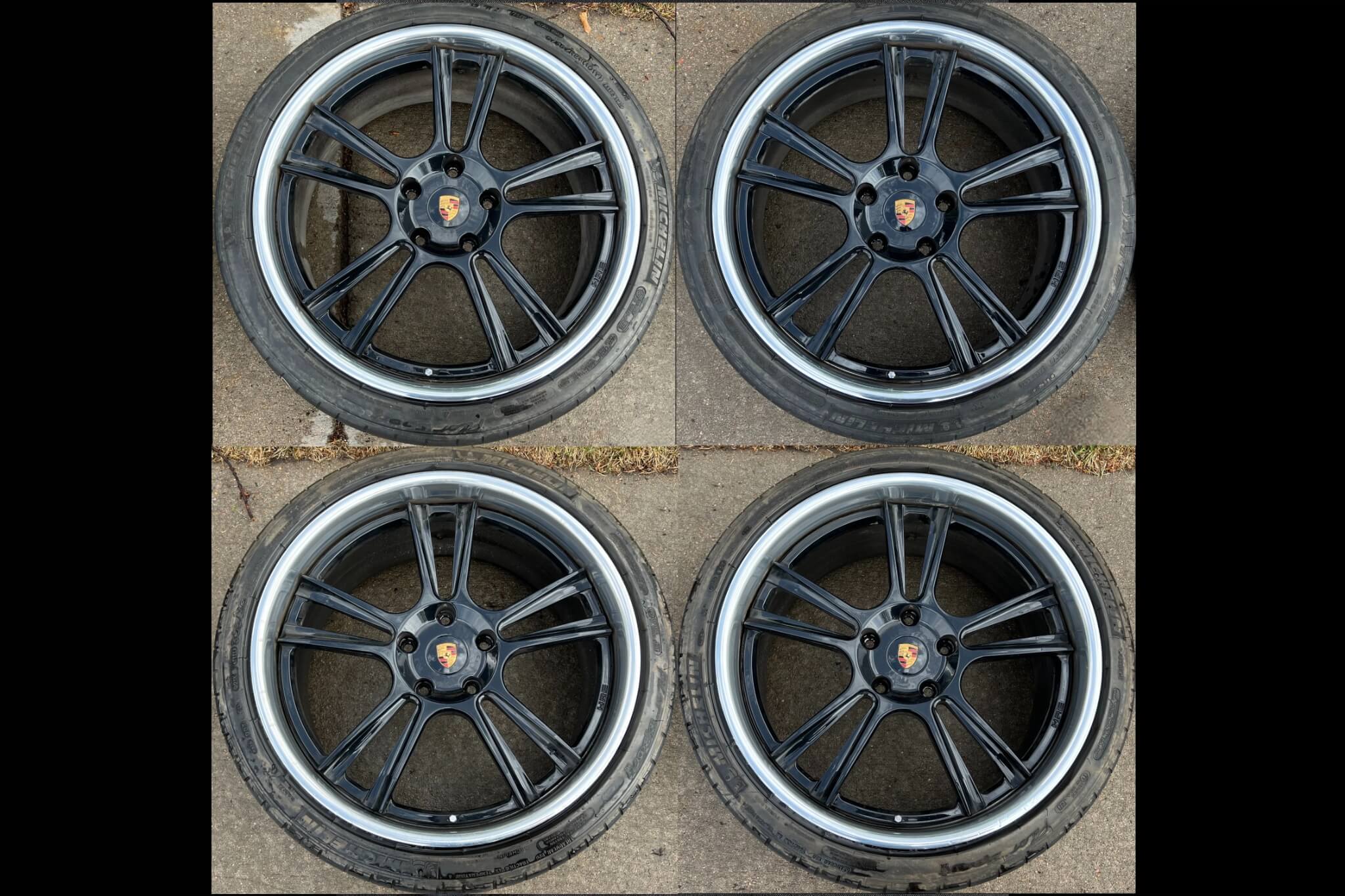 No Reserve 21" HRE 794RS 3-piece Wheels with Michelin Pilot Sport PS2 Tires