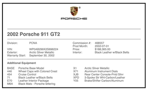 Modified 2002 Porsche 996 GT2 3.8L
