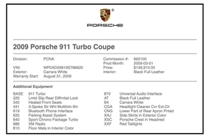 2009 Porsche 997.1 Turbo 6-Speed EVOMS EVT775