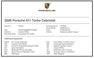 28K-Mile 2009 Porsche 911 Turbo Cabriolet 6-speed