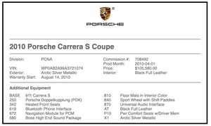 27k-Mile 2010 Porsche 997.2 Carrera S Coupe