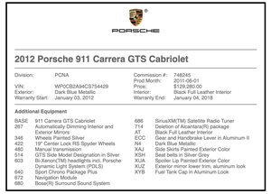 22K-Mile 2012 Porsche 997.2 Carrera GTS Cabriolet 6-Speed