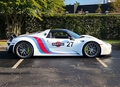 878-Mile 2015 Porsche 918 Spyder Weissach  w/ Martini Race Livery