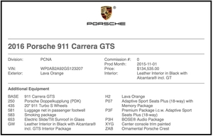  2016 Porsche 991 Carrera GTS Lava Orange