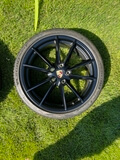 DT: 8.5" x 20" & 11" x 21" OEM 992 Carrera S Wheels with Michelin Pilot Tires