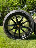 DT: 8.5" x 20" & 11" x 21" OEM 992 Carrera S Wheels with Michelin Pilot Tires