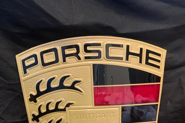  Authentic Porsche Dealership Crest (23" x 17")