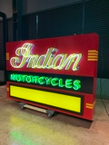 DT: Indian Motorcycles Double-Sided Neon Sign (42" x 72")