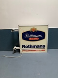 DT: Authentic Double-sided Rothmans Racing Illuminated Sign (43” x 28" x 5”)