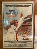 No Reserve Framed Original Steve McQueen Le Mans Movie Poster and Movie Soundtrack Vinyl Record