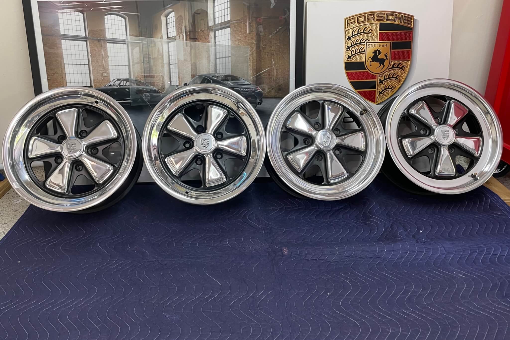  6" x 16" & 7" x 16" Polished Fuchs Wheels