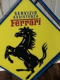  Illuminated Double-sided Ferrari Sign (26" x 26")