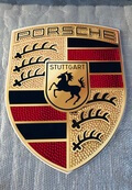 Porsche Crest 30" x 39"
