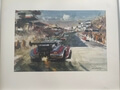  Walter Gotschke 1988 Porsche Calender and Framed Prints