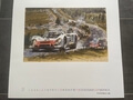 Walter Gotschke 1988 Porsche Calender and Framed Prints