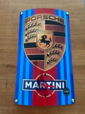 Porsche Exclusive Manufaktur "Icons of Cool" Martini Wall Clock