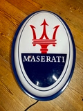No Reserve Illuminated Maserati Dealership Sign